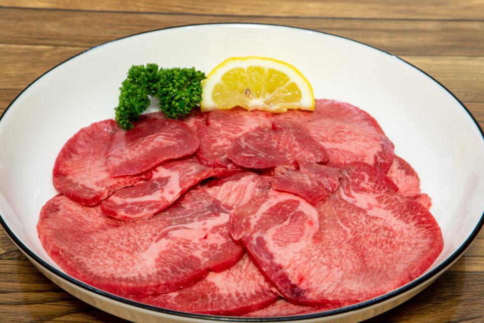 部位によって違いのある牛タン